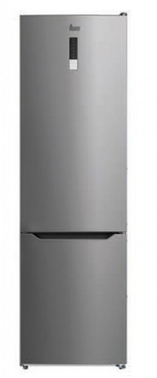 Frigorífico combi Teka NFL 430 S, 201 x 59.5 x 63 cm, No Frost, clase E, 231 kWh año, 41dB, display, ref. 40672030, inox